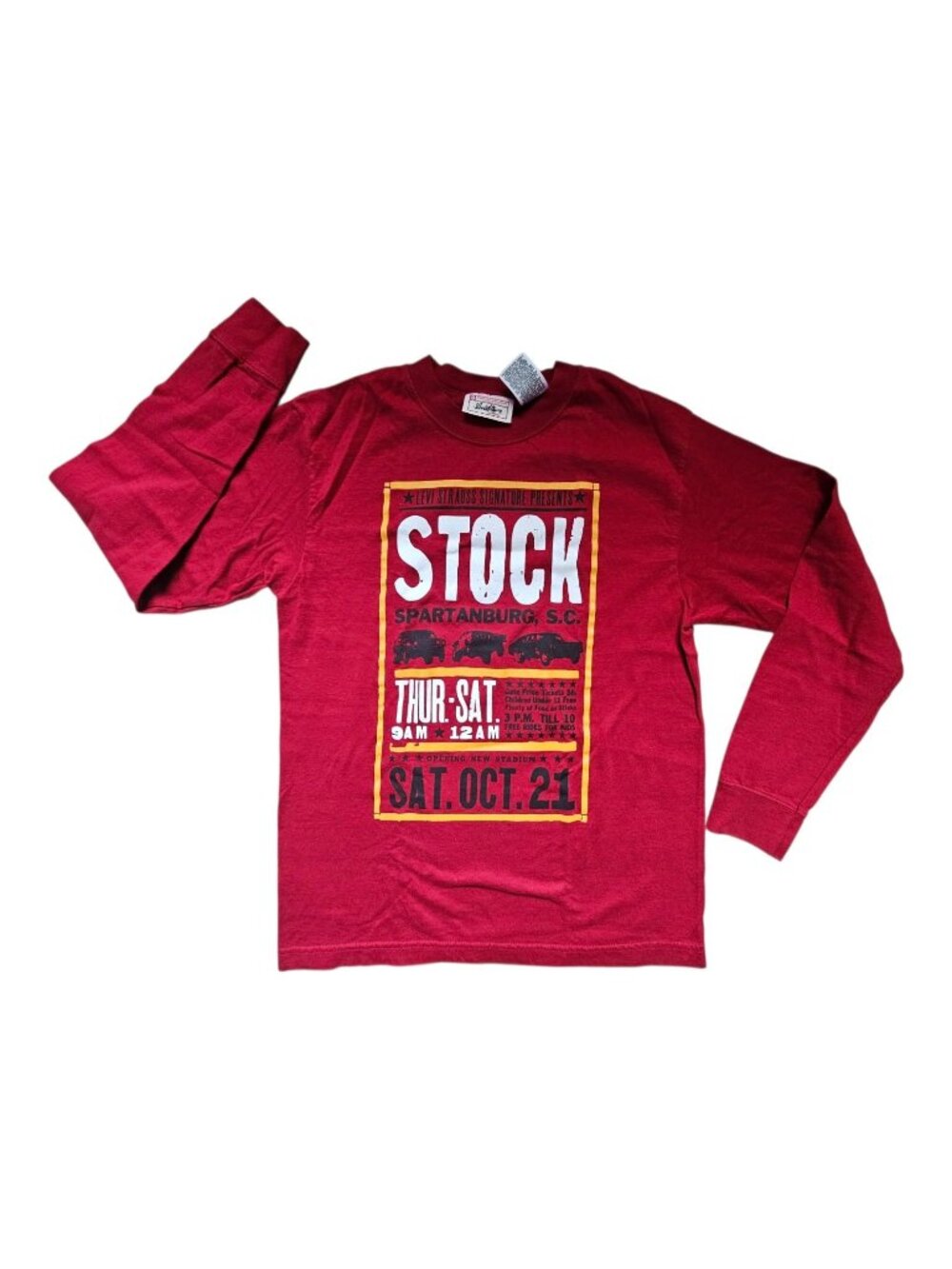 Levi's Strauss Signature red long sleeve shirt . L (boy)